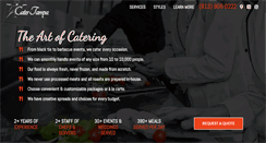 Desktop Screenshot of catertampa.com